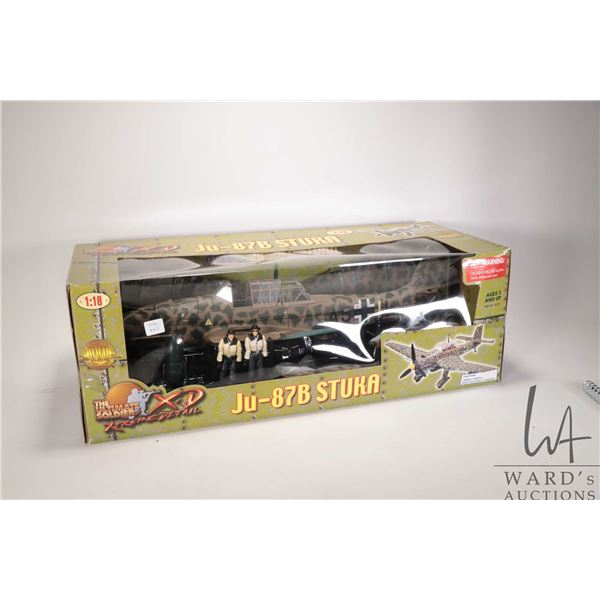 1:18 scale The Ultimate Soldier JU-87B Stuka German military plane, appears new in box
