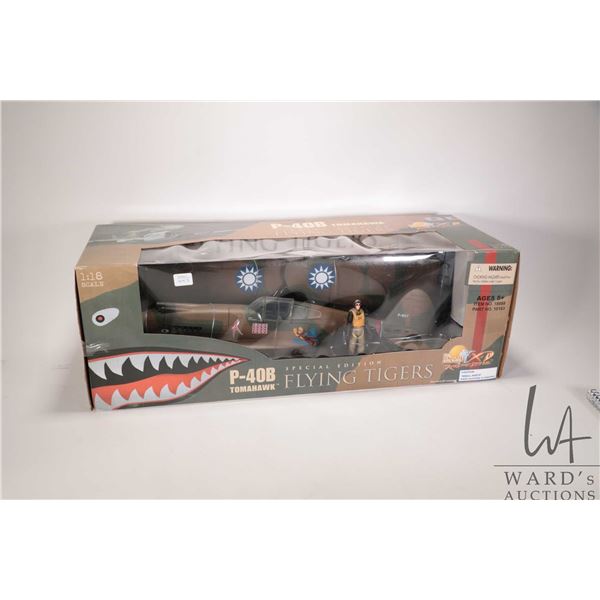 1:18 scale The Ultimate Soldier P-40B Tomahawk Special Edition Flying Tigers, appears new in box