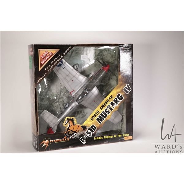 1: 24 scale Merit North American P-51D Mustang, appears new in box