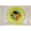 Image 1 : Colourful art glass charger, 17 1/2" in diameter