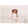 Image 2 : 10kt yellow gold and goldstone ring, size 7.25