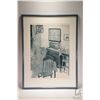 Image 2 : Lorna Lively framed limited edition print "Lace Table Dining Corner, pencil signed by artist artist,