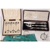 Image 3 : Tray lot of vintage and antique collectible silver including boxed flatware sets, boxed coffee spoon