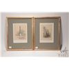 Image 1 : Two gilt framed print including "Pompey's Pillars" and " Nilometer on the Island Rhode", both by art