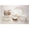 Image 2 : Selection of Limoges gold trimmed dinnerware including eleven 9 3/4" plates, eight 8 3/4" plates, se