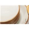 Image 3 : Selection of Limoges gold trimmed dinnerware including eleven 9 3/4" plates, eight 8 3/4" plates, se