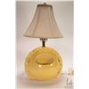 Image 1 : Vintage Royal Haegar pottery table lamp 20 1/2" including shade. Note: Not available for shipping. L