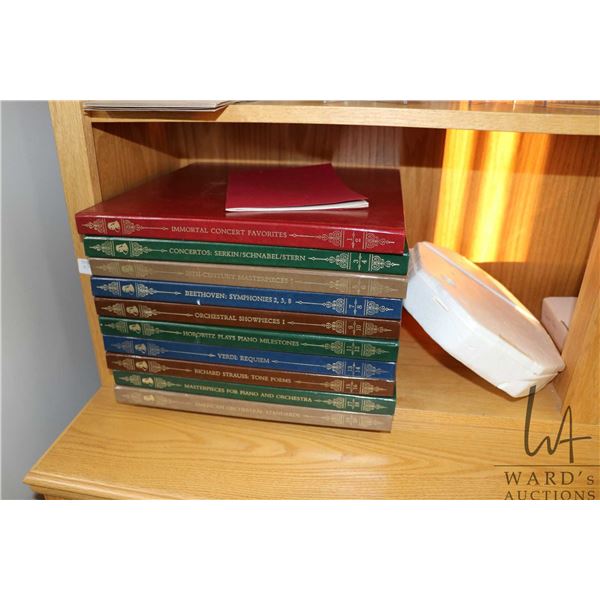 Ten boxed albums, each containing two records " The 100 Greatest Recordings of All Time" issued by F