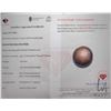 Image 3 : 16.81 ct certified Red Star Ruby gemstone, Certificate provided by consignor