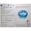Image 3 : 90.59 ct certified Swiss Blue Topaz gemstone, Certificate provided by consignor