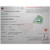 Image 3 : 15.44 ct certified Apple Green Hiddenite gemstone, Certificate provided by consignor