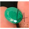 Image 2 : 7.95 ct certified Emerald gemstone, Certificate provided by consignor