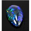 Image 2 : 5.54 ct certified Black Opal gemstone, Certificate provided by consignor