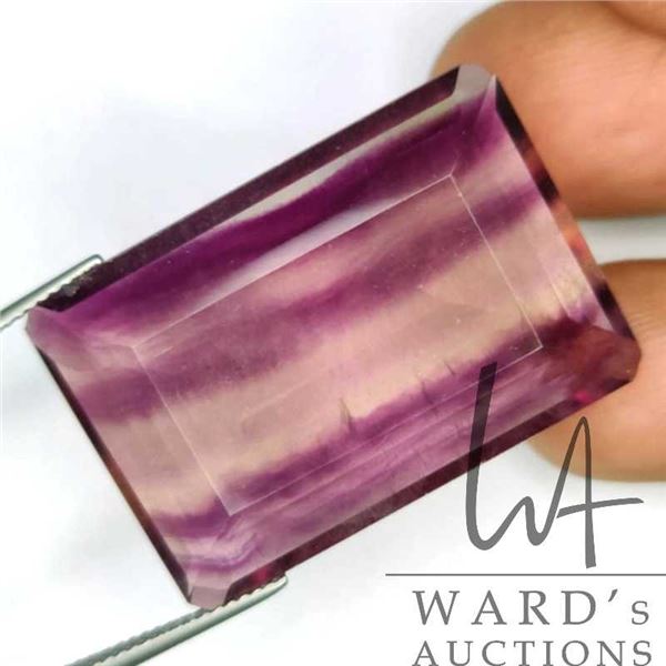 57.42 ct certified Pink Fluorite gemstone, Certificate provided by consignor