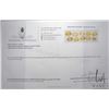 Image 3 : 64.99 ct certified Lemon Quartz gemstone, Certificate provided by consignor