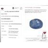 Image 3 : 5.75 ct certified Blue Sapphire gemstone, Certificate provided by consignor