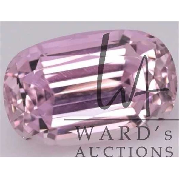 18.84 ct certified Pink Kunzite gemstone, Certificate provided by consignor