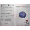 Image 3 : 4.44 ct certified Purp/Blue Tanzanite gemstone, Certificate provided by consignor