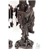 Image 6 : Two quality Chinese rosewood carvings of Immortals, each 14" in height