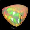 Image 1 : 9.28 ct certified Opal gemstone, Certificate provided by consignor