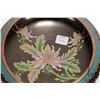 Image 4 : Two pieces of Chinese cloisonne including 8 1/2" diameter bowl and a lidded trinket box