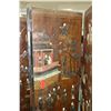 Image 9 : Antique Chinese Coromandel kuancai lacquered, six panel screen with inlaid ivory, mother-of-pearl, s