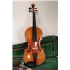 Image 2 : Vintage Stradivarius copy violin with case and bow