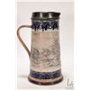 Image 3 : Antique Hannah Barlow, artist signed Doulton Lambeth pitcher with sgraffito scene depicting a child 