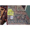 Image 3 : 100% hand made Iranian carpet, Hamdan with center medallion and floral design with red background an