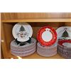 Image 2 : Large selection of Christmas motif tableware . Note: Not available for shipping. Local pickup only