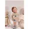 Image 3 : Three antique dolls including Nippon bisque head baby doll on composition body 8 1/2" , a 7 1/2" Jap