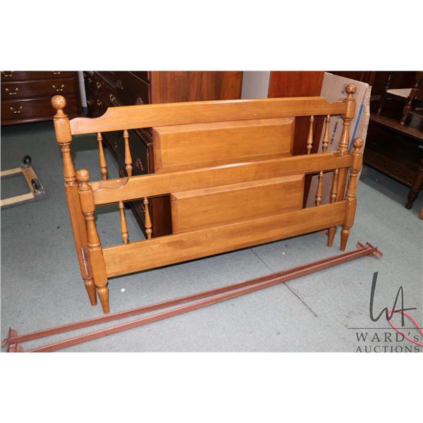 Maple headboard, footboard, and rails 54" wide