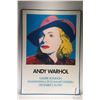Image 1 : Frame vintage 1983 Andy Warhol poster Outside dimensions including frame 39"x28". Note: Artwork is o