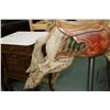 Image 4 : Carved wooden carousel horse on stand 41" to top of saddle