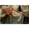 Image 5 : Carved wooden carousel horse on stand 41" to top of saddle
