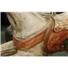 Image 9 : Carved wooden carousel horse on stand 41" to top of saddle