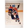 Image 1 : Colour promotional Wayne Gretzky photo hand signed 20" X 16". All from the personal selection of Oil