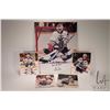 Image 1 : Five hand signed promo photos from the late 80's Edmonton Oilers including Mark Messier, Paul Coffey
