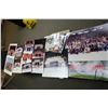 Image 1 : Selection of large format hockey memorabilia, poster and photos. All from the personal selection of 