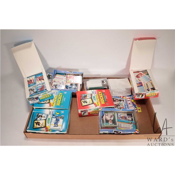 Large selection of hockey cards from Score NHL Hocker 1991 series 1 & 2, and O-Pee-Chee 1991-1992