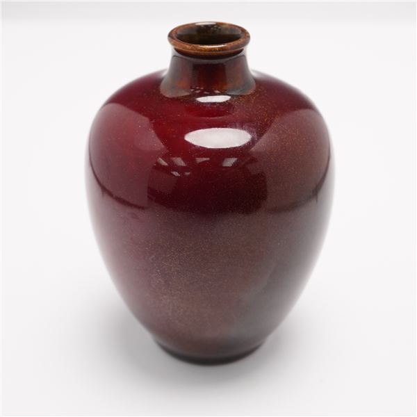 Rookwood Pottery Cabinet Vase, Ox Blood