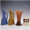 Image 1 : Roseville and Niloak Ceramic Vases and Pitcher