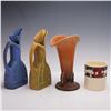 Image 2 : Roseville and Niloak Ceramic Vases and Pitcher