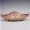 Image 3 : 3pc Roseville Pottery Iris Console Bowl, Zephyr Lily Ewer & Sunflower Vase