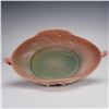 Image 4 : 3pc Roseville Pottery Iris Console Bowl, Zephyr Lily Ewer & Sunflower Vase
