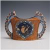 Image 2 : Amphora Czechoslovakia Campina Pottery Two-Handled Vase