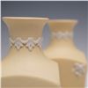Image 3 : 4pc Wedgwood Jasperware Primrose Vases and Boxes, Prunus Shape
