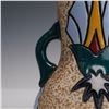 Image 3 : Amphora Czechoslovakia Campina Pottery Kingfisher Two-Handled Vase