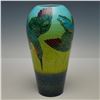 Image 2 : Dennis Chinaworks Pottery by Sally Tuffin Vase, Kingfishers