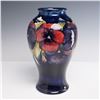 Image 1 : Moorcroft Pottery Vase, Pansy Pattern